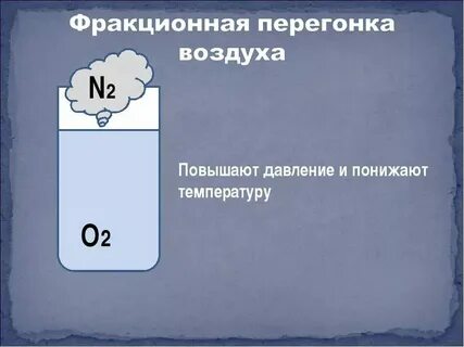 Как получить азот из воздуха