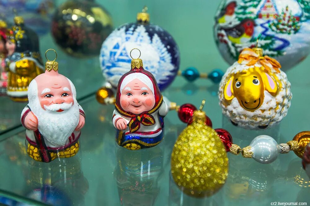 Елочные игрушки москва