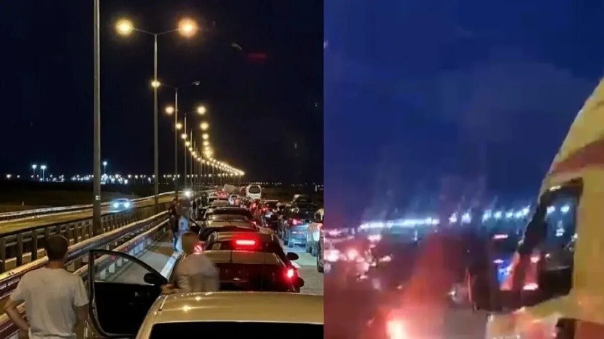 Движение по крымскому мосту сейчас. Движение по крымскому мосту сейчас