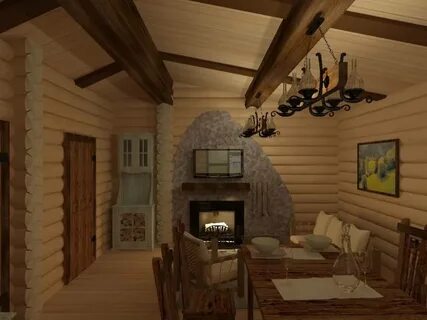Дизайн бани внутри фото с комнатой отдыха