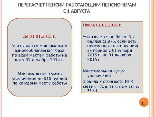 Какая выплата работающим пенсионерам. Перерасчет пенсии работающим пенсионерам. Как перерасчет пенсии работающим пенсионерам. Перерасчёт пенсии после увольнения. Пересчёт пенсии после увольнения работающего пенсионера.