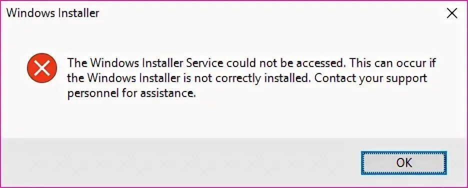 Service could not be found