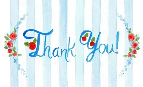 Thank you for my new