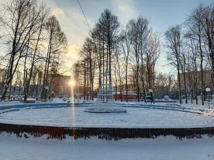Каток в парке ярославль