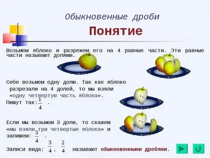 Простые дроби какая дробь больше