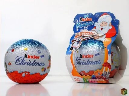 Киндер сюрприз новогодний