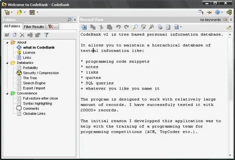 Code folder