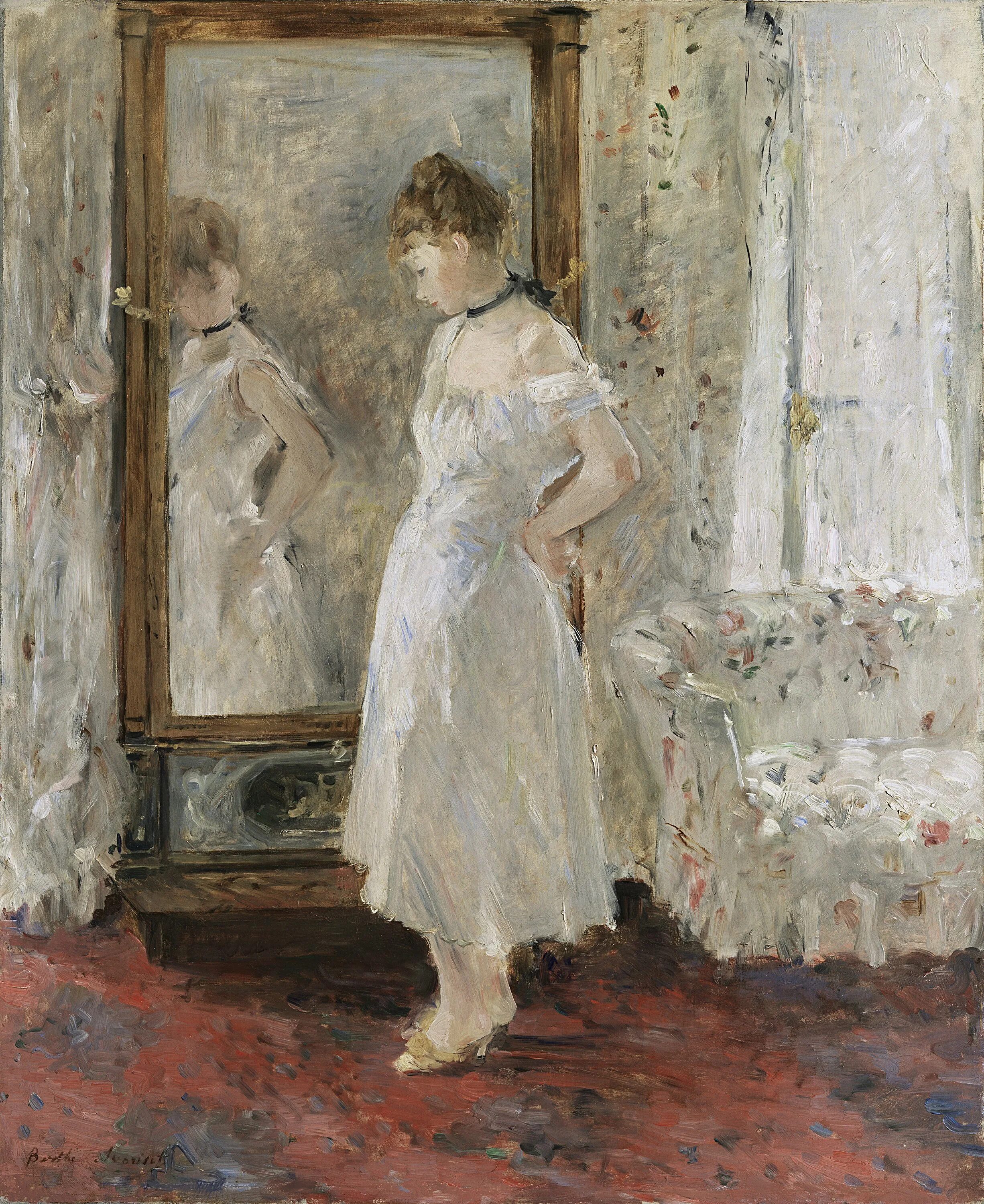 Before the mirror