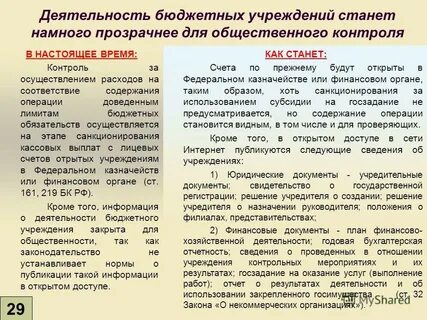 Аудит казенного учреждения