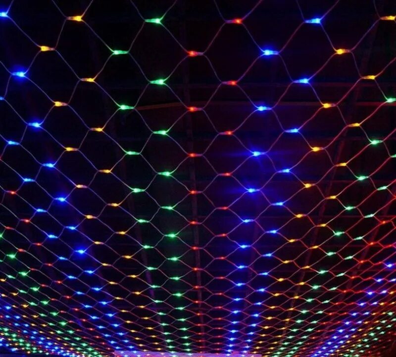 Светодиодная сеть купить. Гирлянда-сетка 200led/ 1.8*1.8м/RGB/ прозрачный провод. Гирлянда светодиодная, 120 ламп, сетка 1,5м*1,5м, 220v 500689. Гирлянда сетка nt200c-m 200 лампочек 2 1. Электрогирлянда-сетка 160 led, цвет Мульти, 1,0*1,8 м.