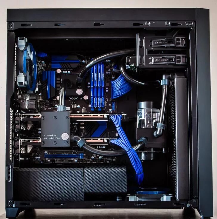 Custom loop. Dual custom loop.