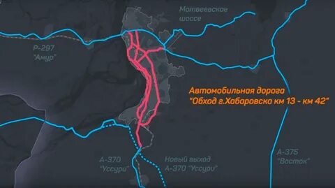 Дорога через хабаровск
