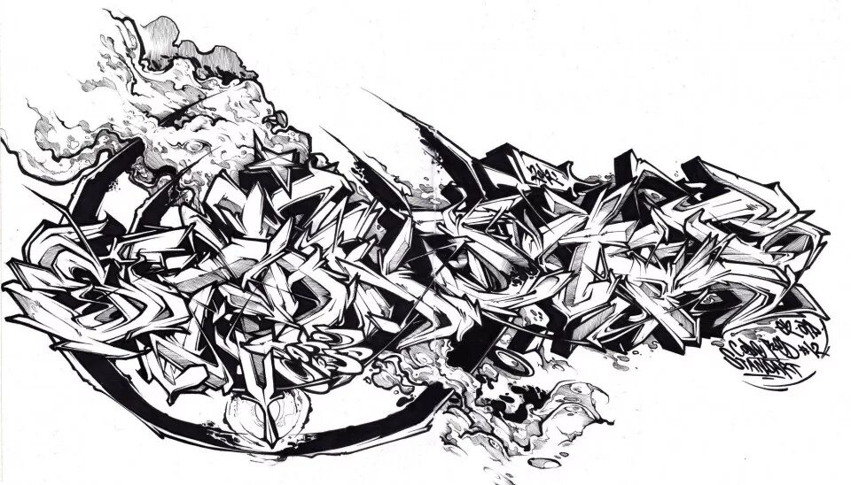 Рисунки q. Q2 OTD Crew. Граффити абстракция. Q2 граффити. Граффити с острыми углами.