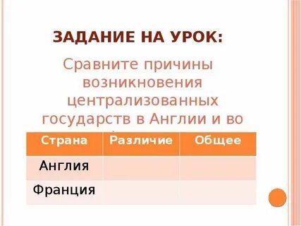 Сравните причины