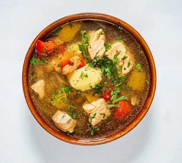 Шурпа с картошкой