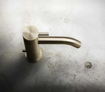 Brushed brass pvd