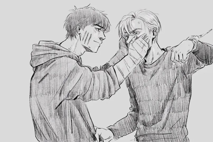 Эндрю джостен. Andrew minyard Neil Josten.