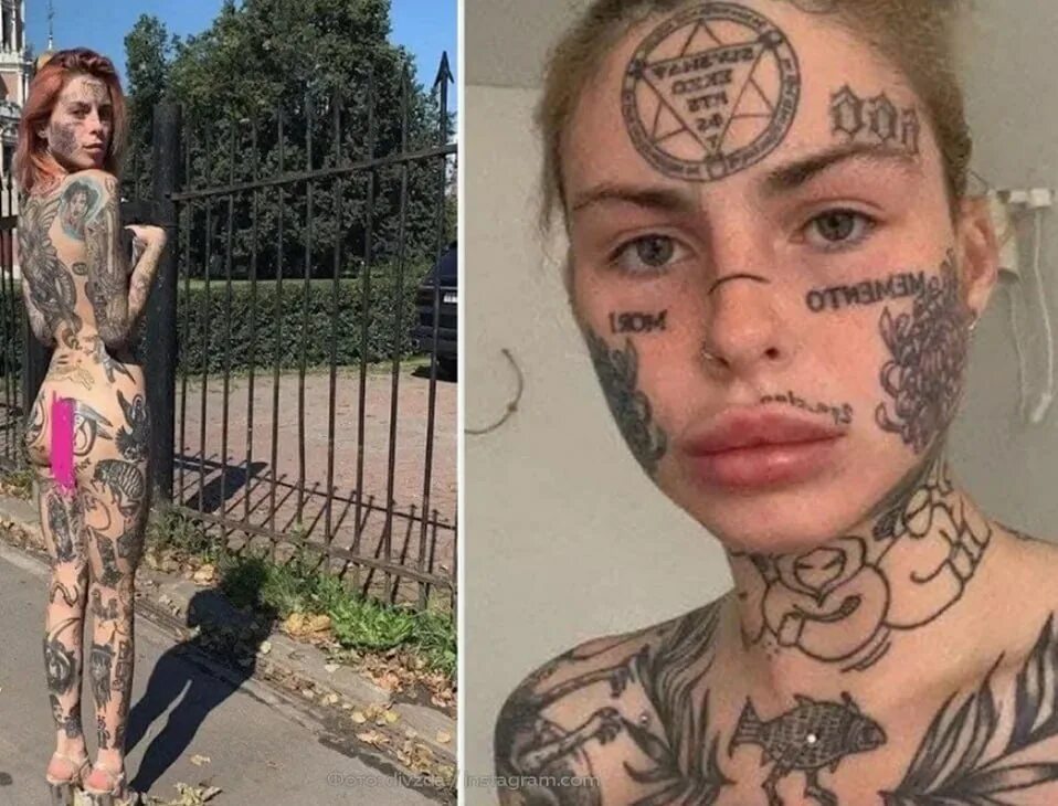 Polina morugina. Полины моругиной на фоне храма. Модель с тату на лице. Polina morugina. Polina morugina.