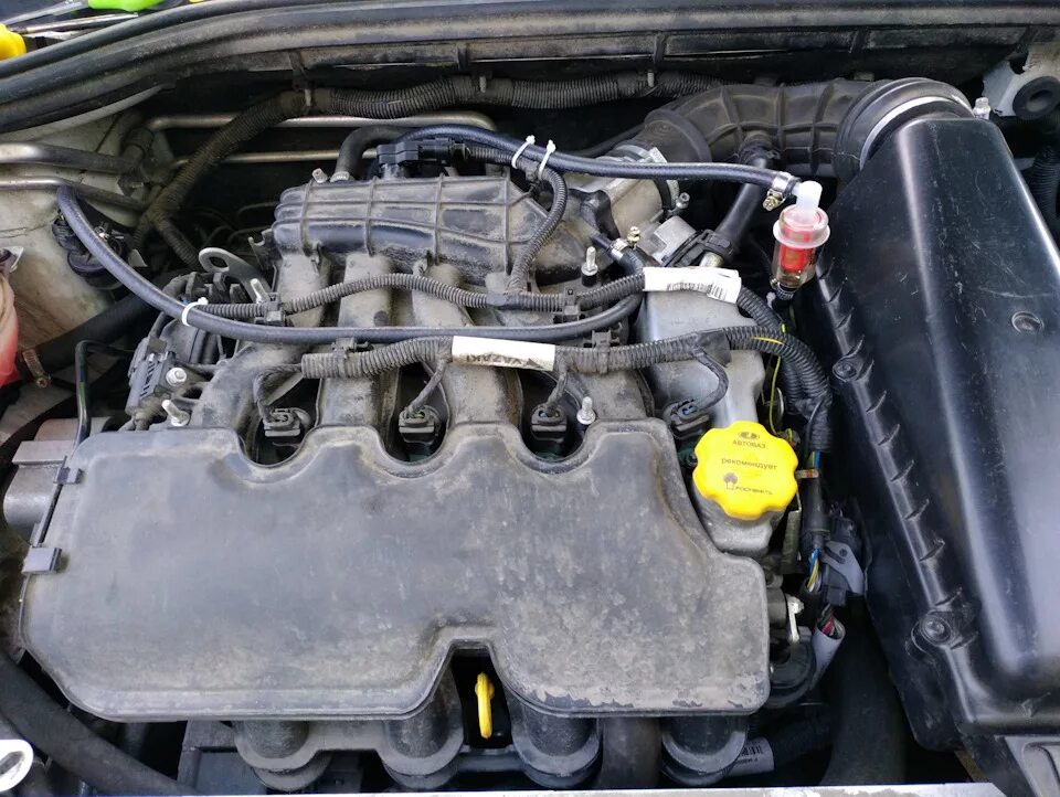 Как снять коллектор веста 28. Приехал модуль впуска 21127 и остальные потроха Lada 21124, 1,6 л, 2005 го