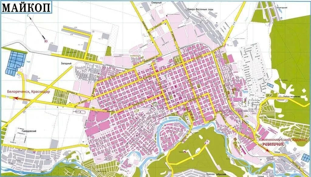 Индекс г майкоп адыгея. Майкоп на карте. Карта города Майкопа. Карта Черкесска с улицами и домами. Г Майкоп на карте.