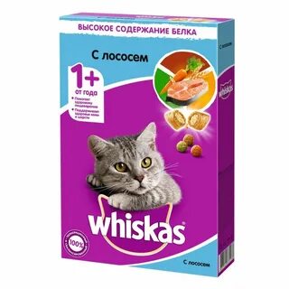 Whiskas корм сухой подушечки