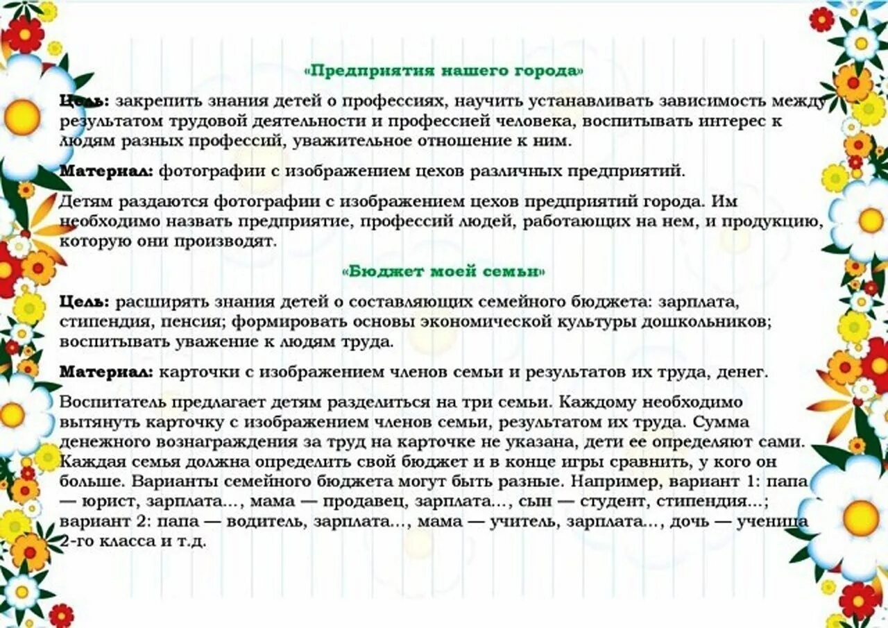 Конспект по финансовой грамотности в подготовительной группе. Экономическое воспитание дошкольников. Экономическое воспитание детей дошкольного возраста. Картотека обучающих игр по экономическому воспитанию. Игры по экономическому воспитанию в старшей группе.