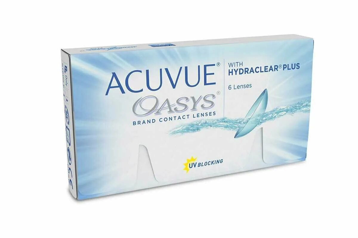 сколько линз в блистере. Acuvue oasys with hydraclear plus желтая коробка. Season мкл. линзы acuvue 2 (6 линз) 8. 75.