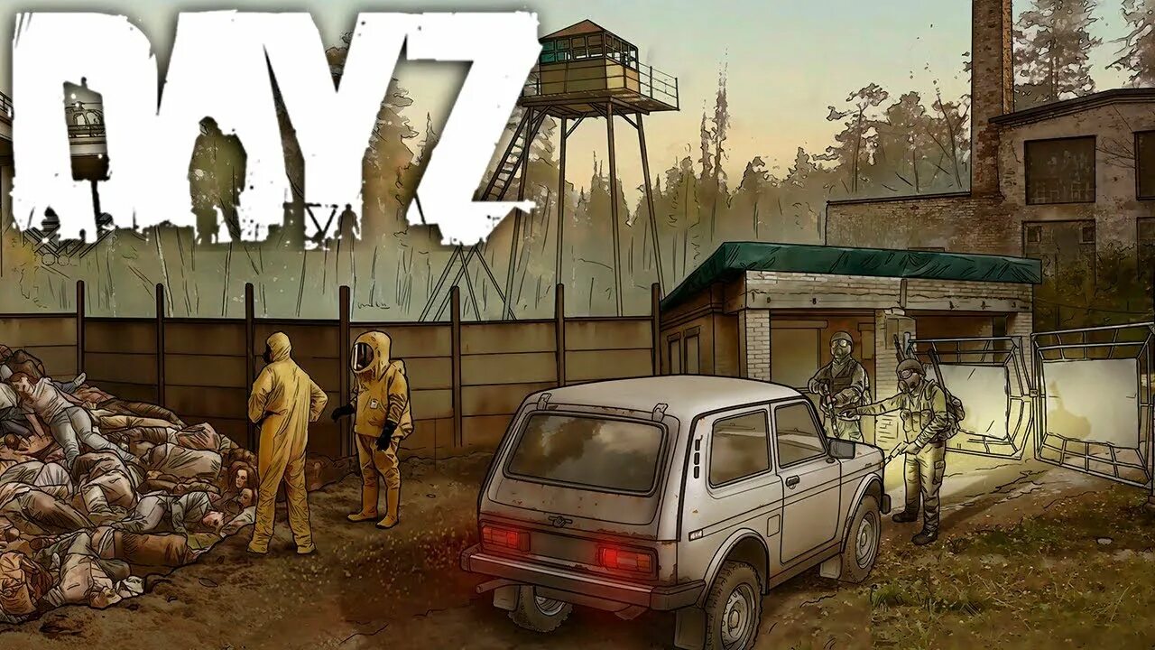 Я выживал в зомби апокалипсисе песня. DAYZ Standalone Art концепт. DAYZ лагерь выживших. DAYZ база выживших.