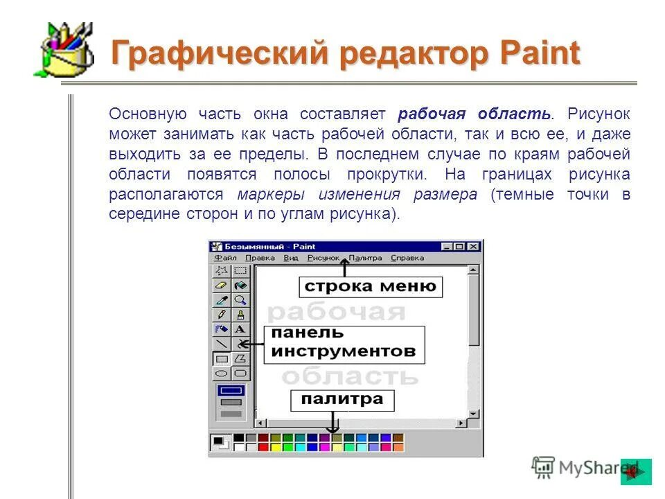 Какая команда запускает paint