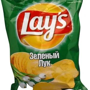 Чипсы lay's зеленый лук
