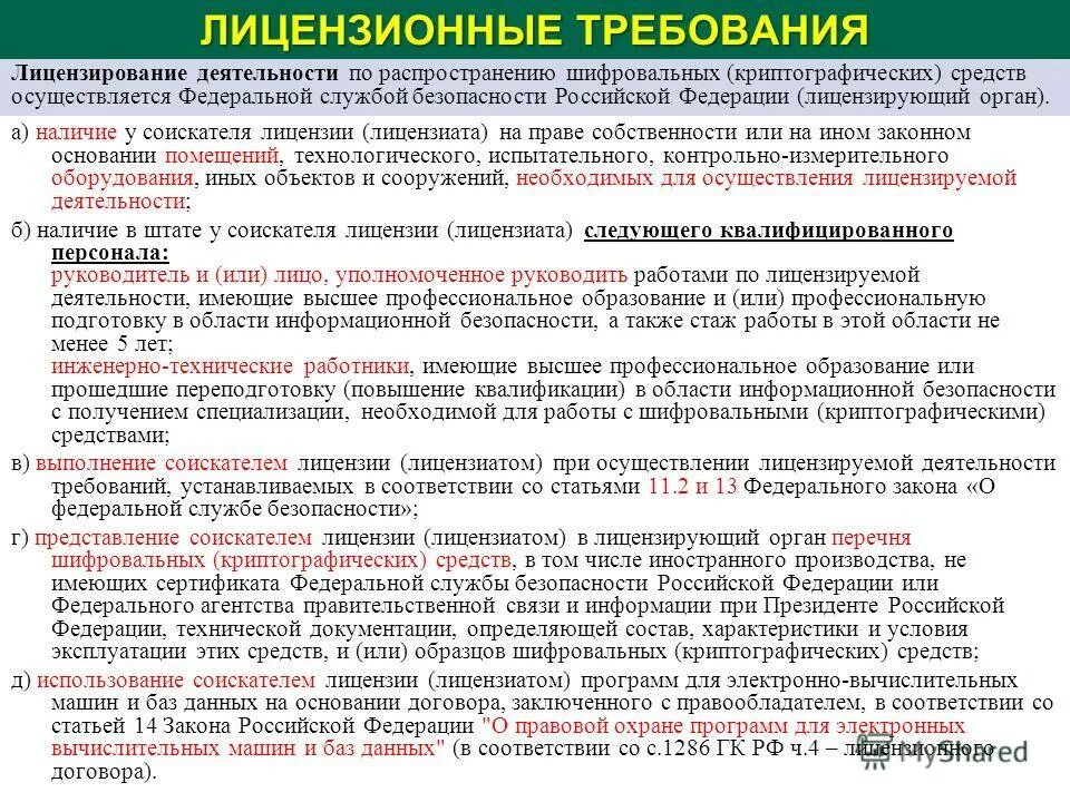 Лицензия на разработка шифровальных (криптографических) средств. Лицензия фсб в отношении шифровальных (криптографических) средств. Лицензия на право распространения шифровальных средств. Лицензирование деятельности по распространению шифровальных. Лицензированные требования.