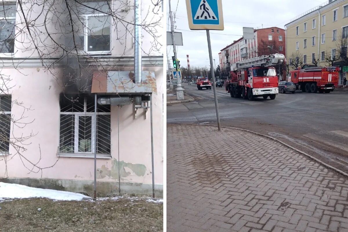 Тревога в твери. Пожар в политехе. Пожар в политехе Торжок.