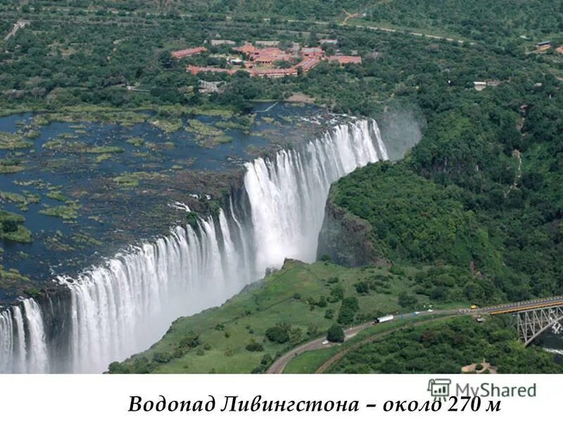 водопад ливингстона находится в системе реки
