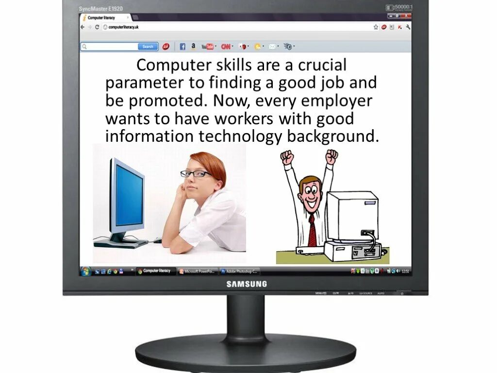 Computer skills. Computer skills