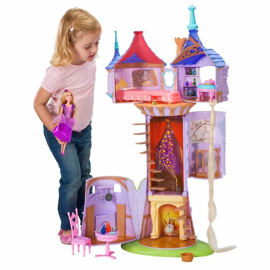 Tower toys. Дом Рапунцель Дисней. Башня Рапунцель игрушка. Игрушечный домик с Рапунцель. Замок Рапунцель игрушка.