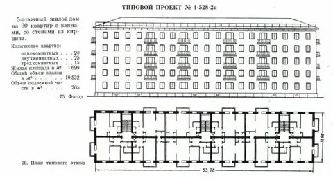 Типовые проекты хрущевок