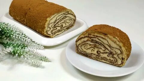 Рулет из блинного теста