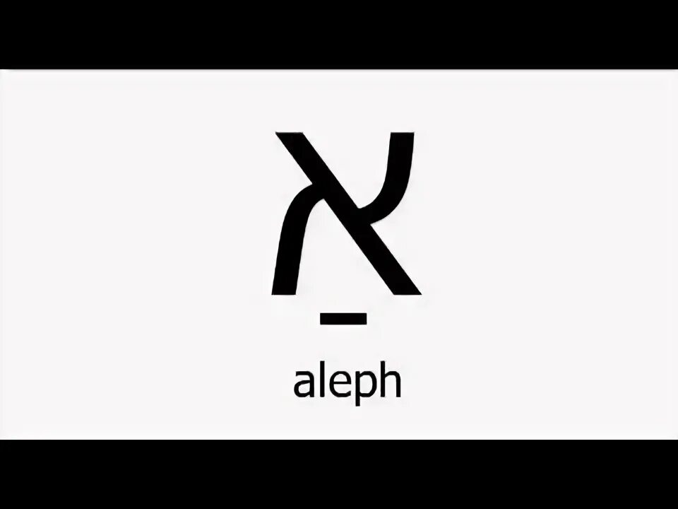 Aleph 0. Aleph i l s.