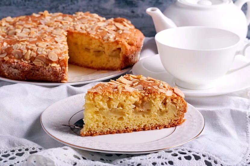 Шарлотка с йогуртом рецепт в духовке