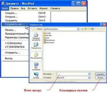 Поле ввода в кнопке