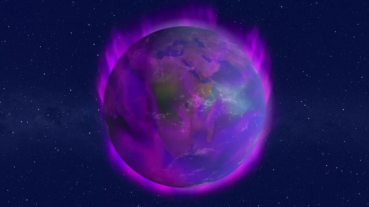 Фиолетовая земля. Космос. Юпитер фиолетовый. Розовая планета. Фиолетовая земля.