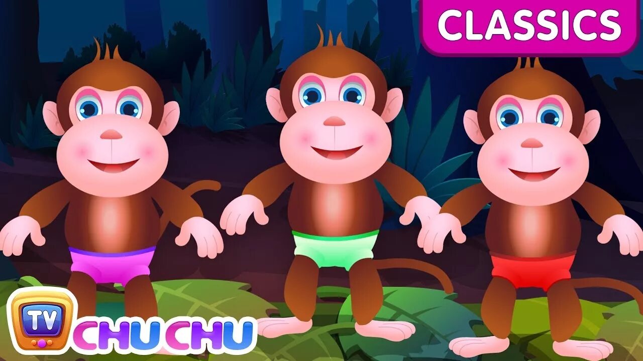 Включи видео little monkey. Five little monkeys jumping on the bed nursery rhymes. chu chu tv five little monkeys. 5 little monkeys jumping on the bed. cocomelon five little.