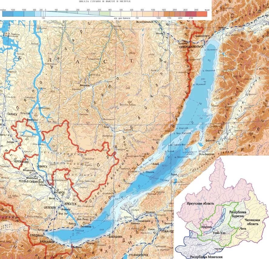 Озеро Байкал карта географическая. Географическое местоположение озера Байкал. Озеро Байкал на физической карте. Географическое положение оз Байкал.