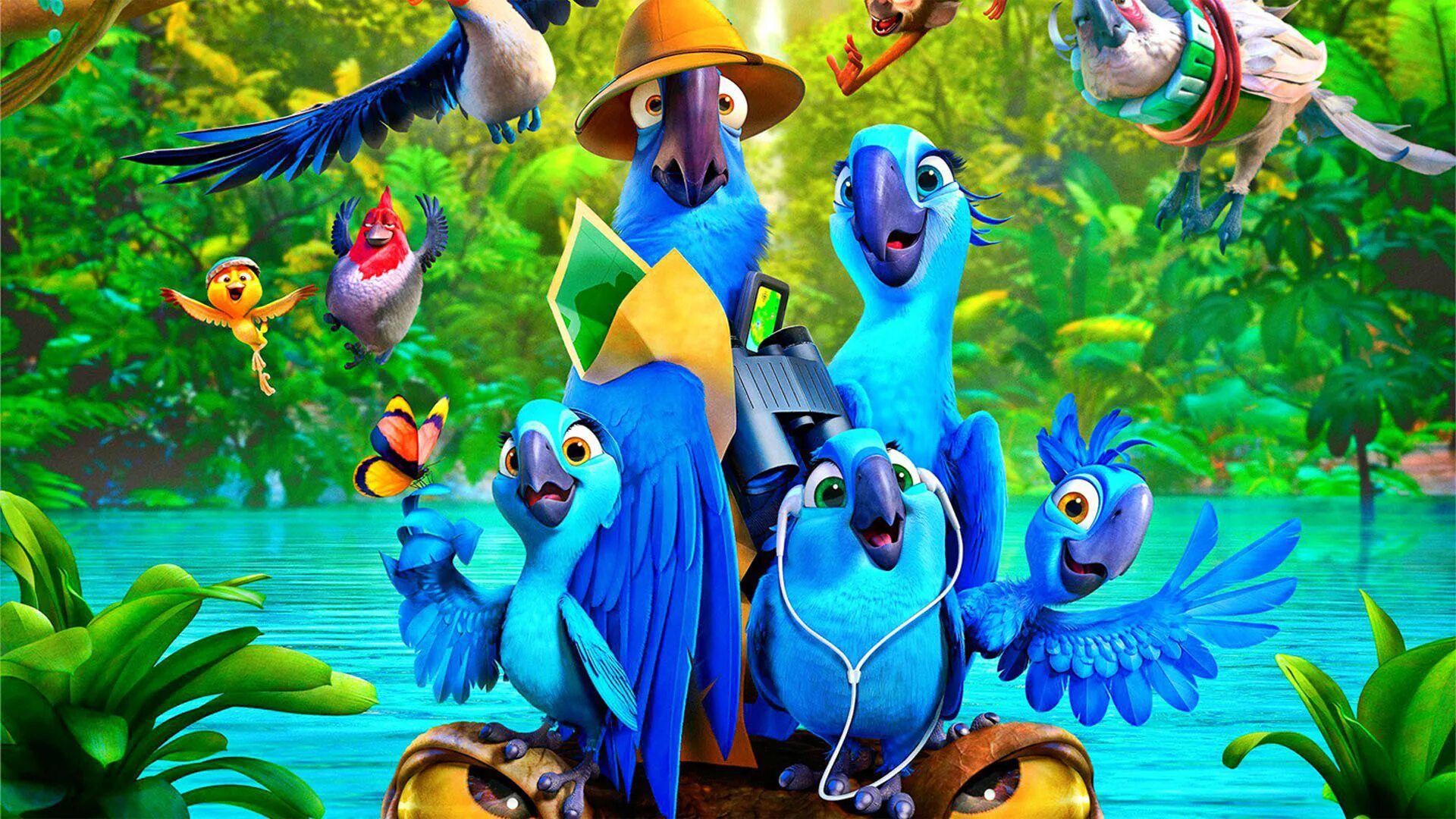 Рио 2 [Rio 2]. Rio 2 Постер. Рио 1 2 3