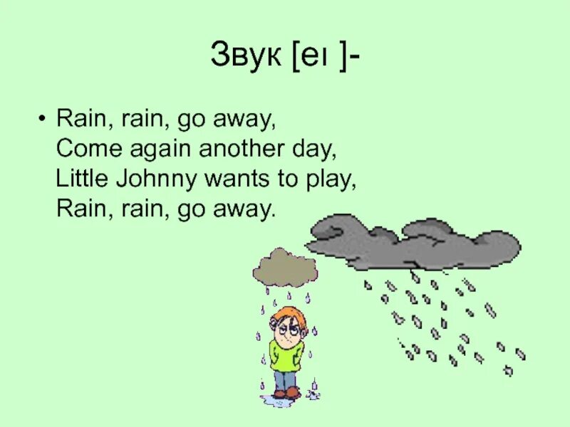 Стих Rain Rain go away. Rain Rain go away come again another Day. Дождливо на англ.языке. Rain Rain go away слова. Песня rain rain rain на русском