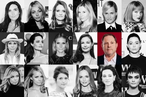 Image may contain Heather Graham Harvey Weinstein Ashley Judd Gwyneth Paltr...