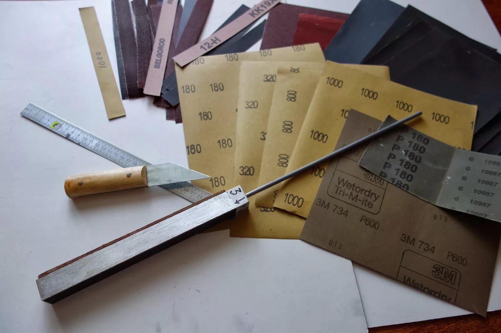 бумага для точилка ножей. точилки для ножей наждачная бумага. как чистить клинок наждачной бумагой фехтование. как поточить нож наждачной бумагой. заточка ножей шлифовальной шкуркой\бумагой.