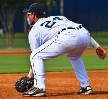 Baseball player bulges.