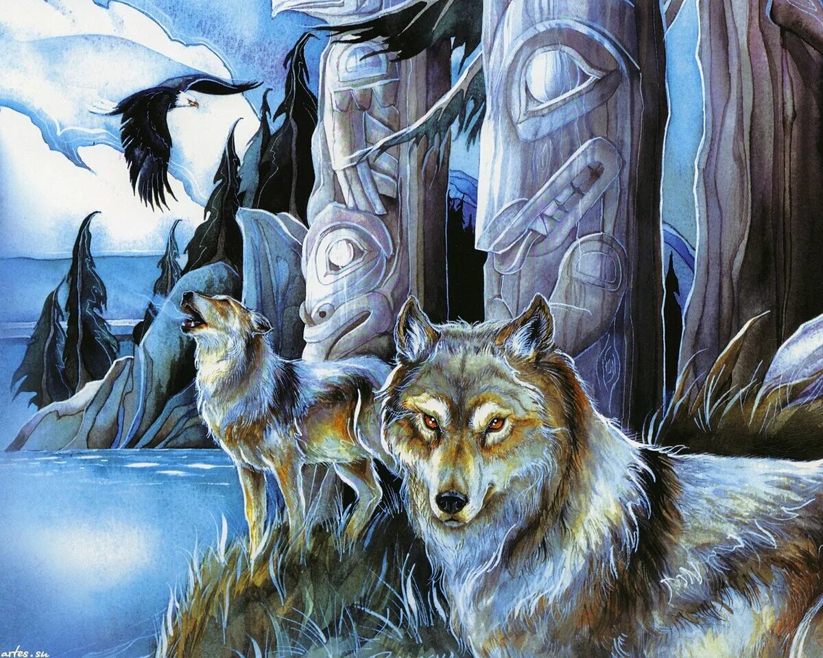 Эпоха волка. Джоди Бергсма волки. Тотемное животное волк у славян. Тотемы славян Велес. Чертог волка и Велес арт.