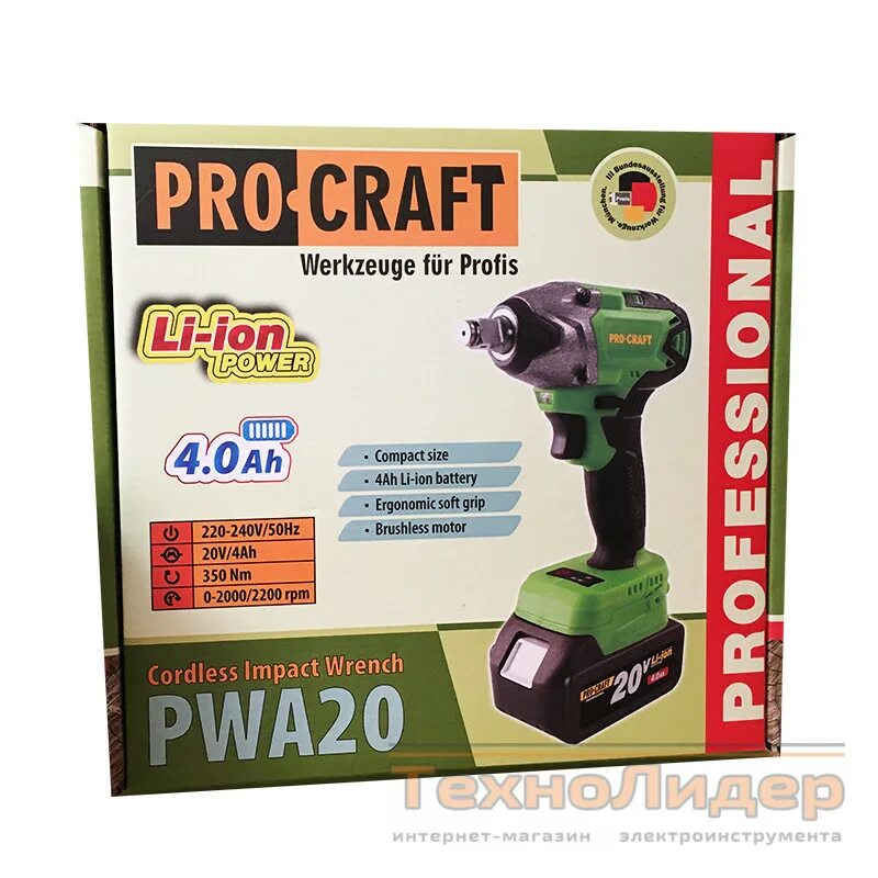 Аккумулятор procraft. Гайковерт аккумуляторный procraft. гайковерт аккумуляторный щеточный procraft. гайковерт аккумуляторный pwa20 бренд procraft universal без акб. procraft 18 v.